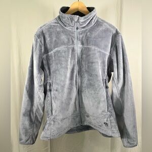 Mountain Hardwear Women's Cozy Gray Teddy Jacket